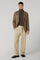 Beige Wool Hopsack K-Jacket