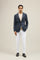 Blue Prince of Wales Jersey K-Jacket