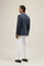 Blue Prince of Wales Jersey K-Jacket