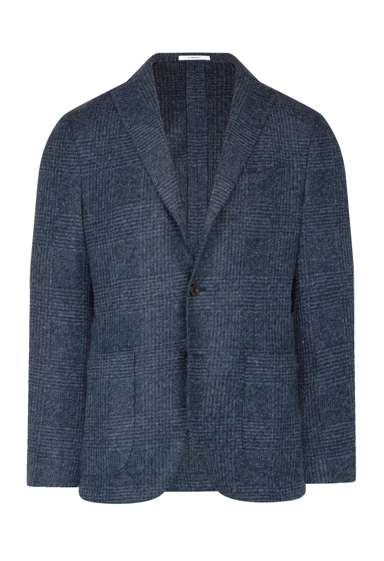 Blue Prince of Wales Jersey K-Jacket