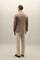 K-Jacket in lana e seta beige