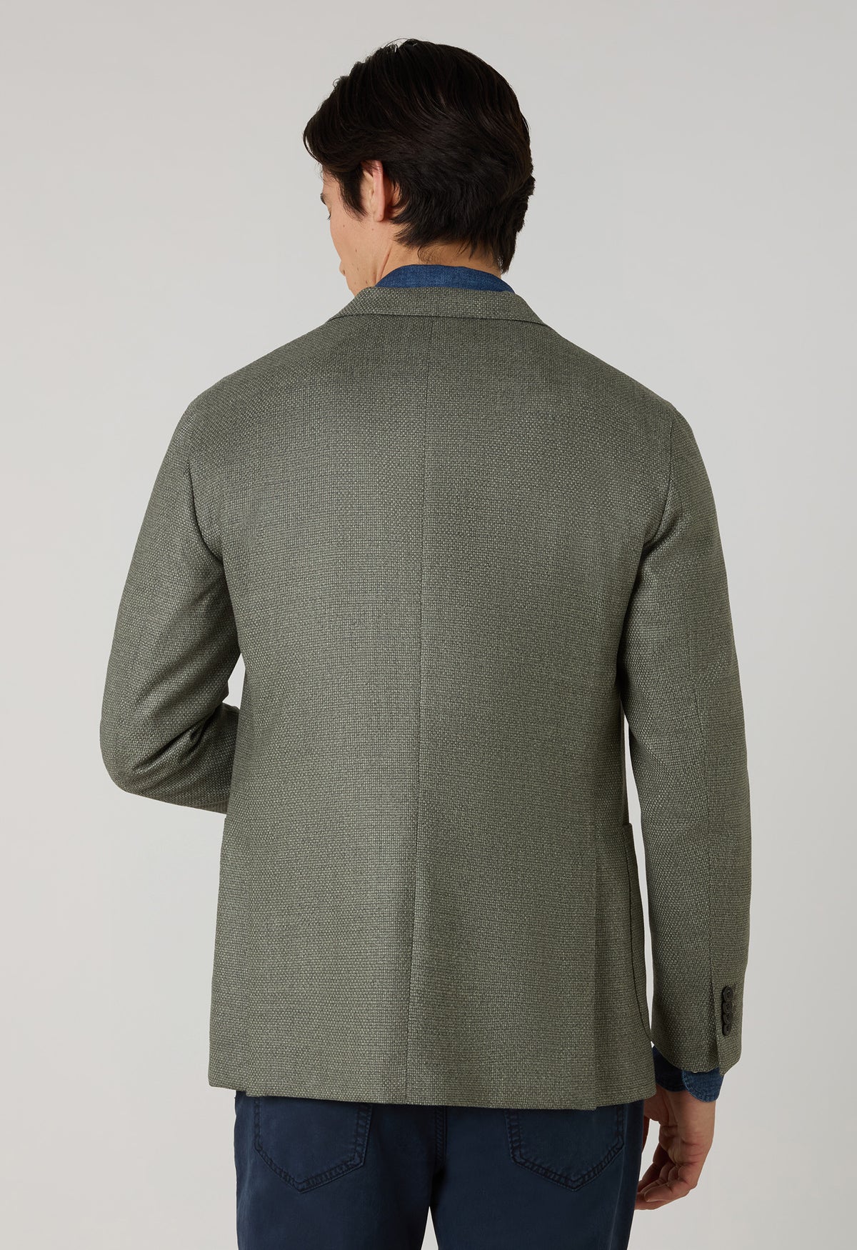 K Jacket Riendonut Micro-textured wool K-Jacket | Boglioli® – BoglioliMilano
