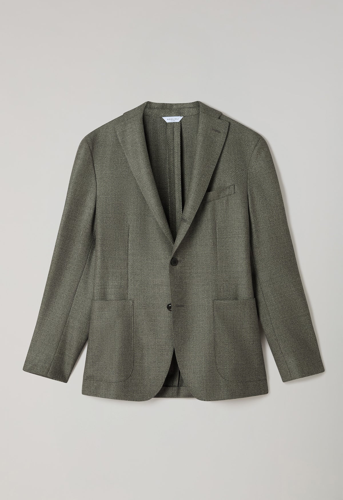 K Jacket Riendonut Micro-textured wool K-Jacket | Boglioli® – BoglioliMilano