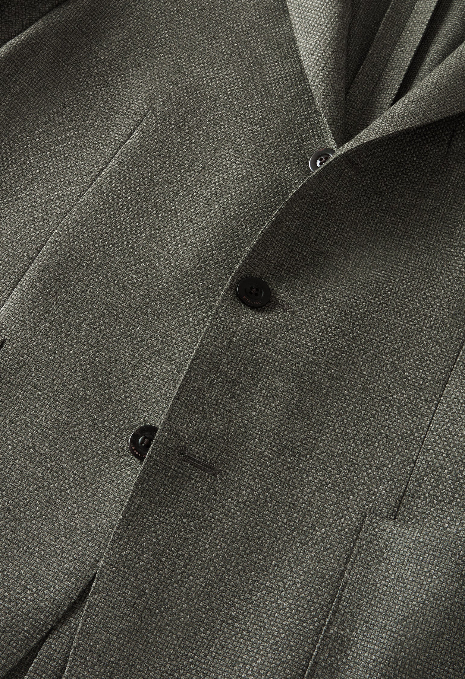 Micro-textured wool K-Jacket | Boglioli® – BoglioliMilano