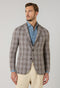Tartan Wool Linen Silk K-Jacket