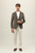 Brown Garment Dyed Velvet K-Jacket