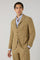 Camel Garment Dyed Linen K-Jacket