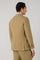 Camel Garment Dyed Linen K-Jacket