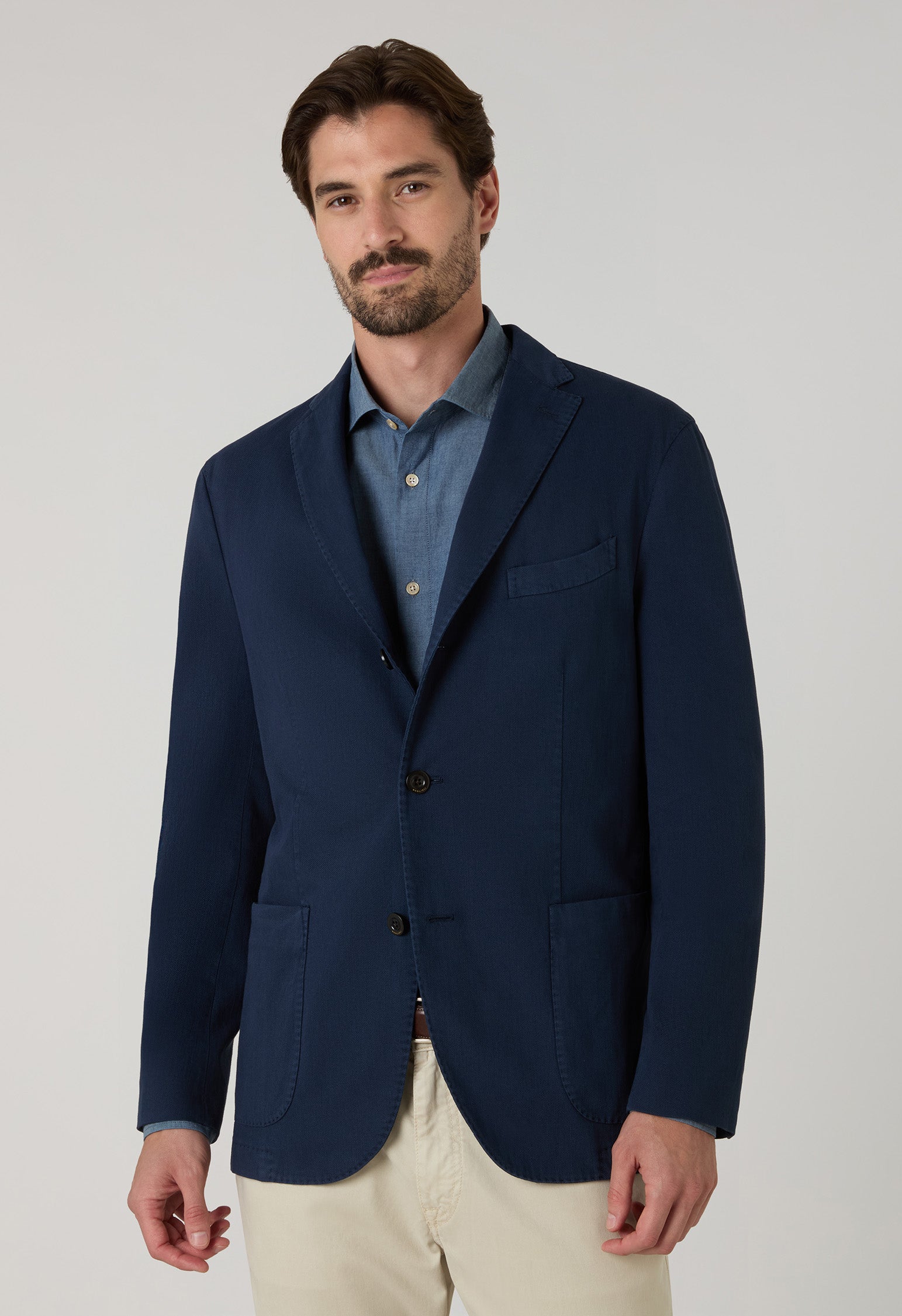 Garment Dyed stretch Cotton K-Jacket