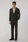 Green blended Wool Pinstripe K-Suit