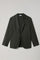 Green blended Wool Pinstripe K-Suit