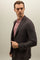 Abito K-Jacket in lino tinto in capo marrone