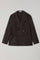 Brown Virgin wool and cashmere K-Jacket