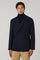 Blue Wool Cashmere Prince of Wales double-breasted K-Jacket