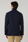 Blue Wool Cashmere Prince of Wales double-breasted K-Jacket