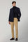 Blue Wool Cashmere Prince of Wales double-breasted K-Jacket