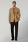 Camel Flannel double-breasted K-Jacket