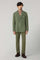 Green Garment Dyed Cashmere double-breasted K-Jacket