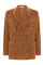 Brown Wide Wale Corduroy double-breasted K-Jacket