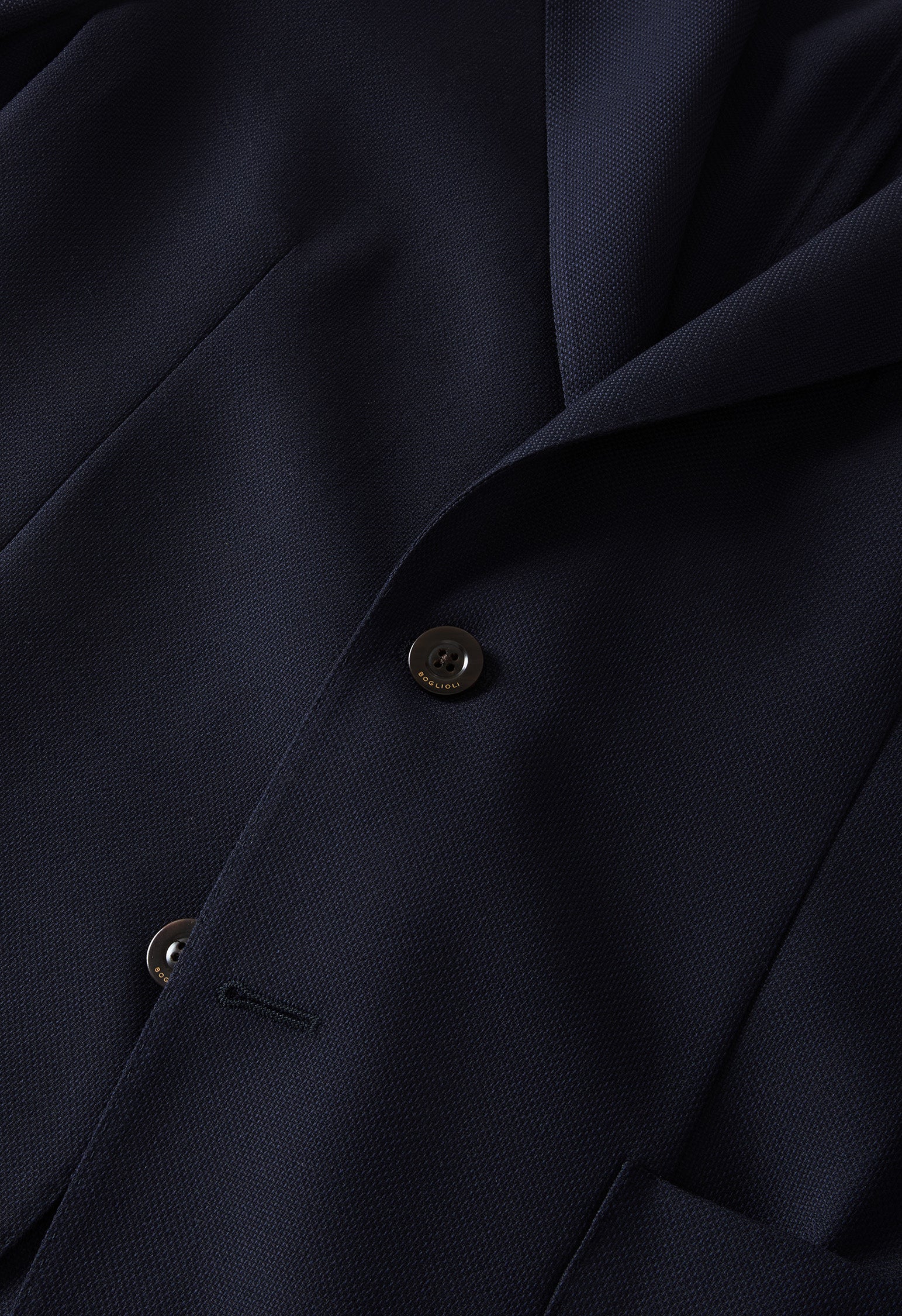 Blue Light Wool Honeycomb K-Jacket | Boglioli® – BoglioliMilano