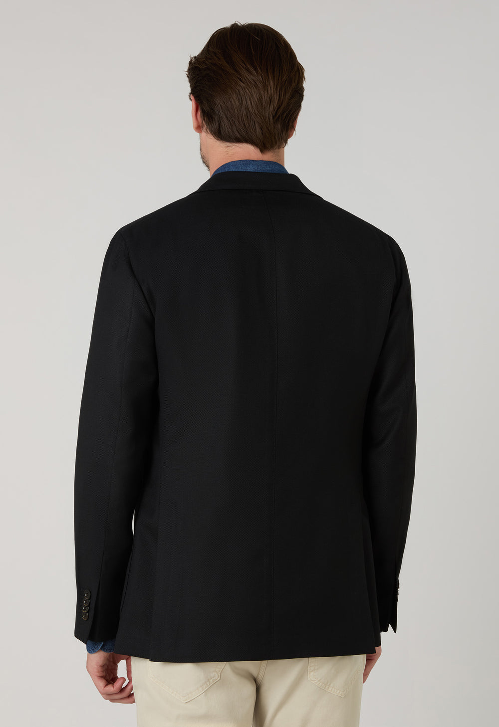 Black Light Wool Honeycomb K-Jacket