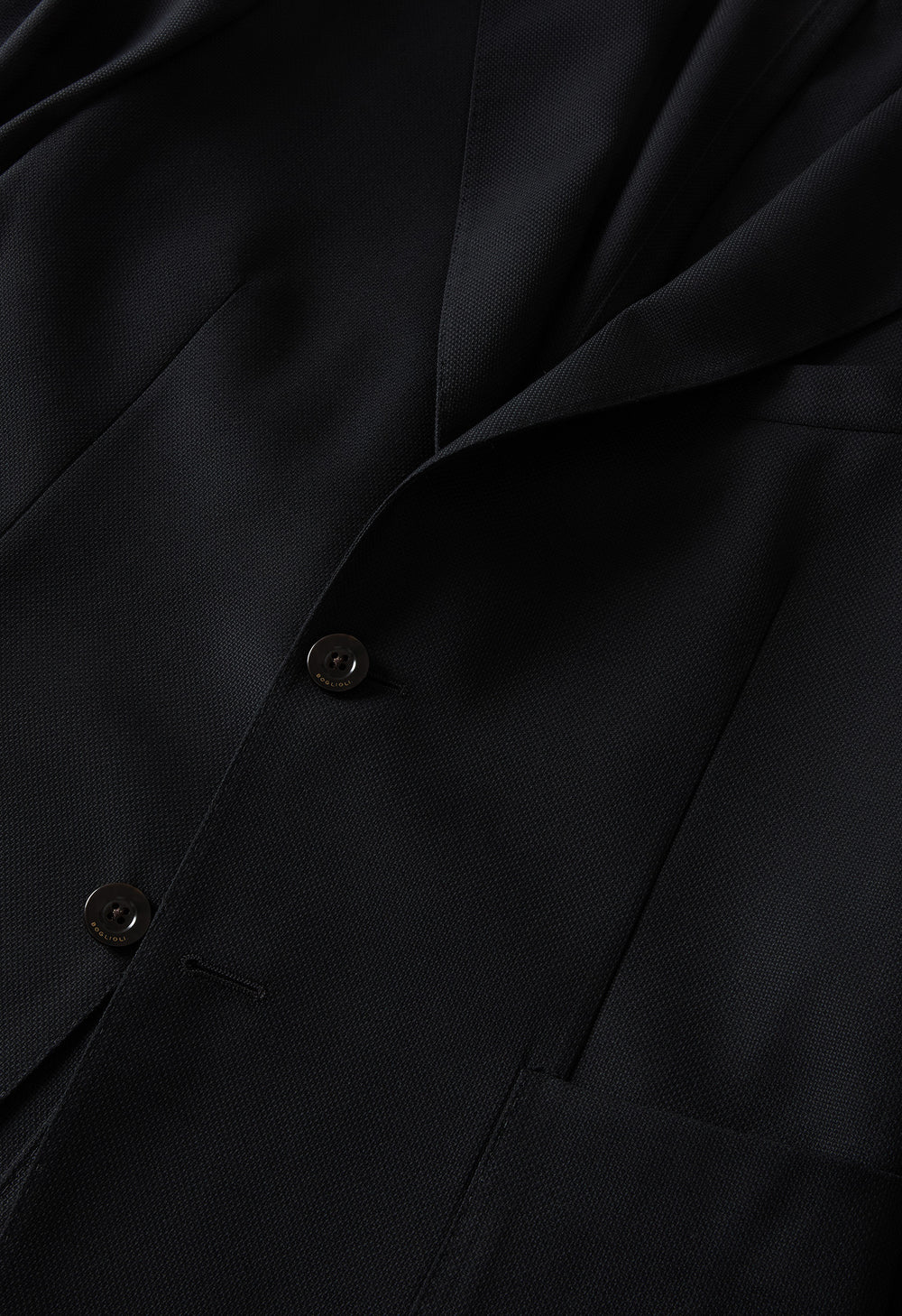 Black Light Wool Honeycomb K-Jacket