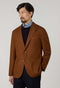 Cinnamon Garment Dyed Wool K-Jacket 