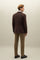 Brown Garment Dyed Cashmere K-Jacket