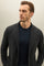 Black Garment Dyed Cashmere K-Jacket