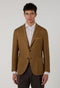 Camel Garment Dyed twill High Performance Wool K-Jacket