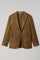 Camel Garment Dyed twill High Performance Wool K-Jacket