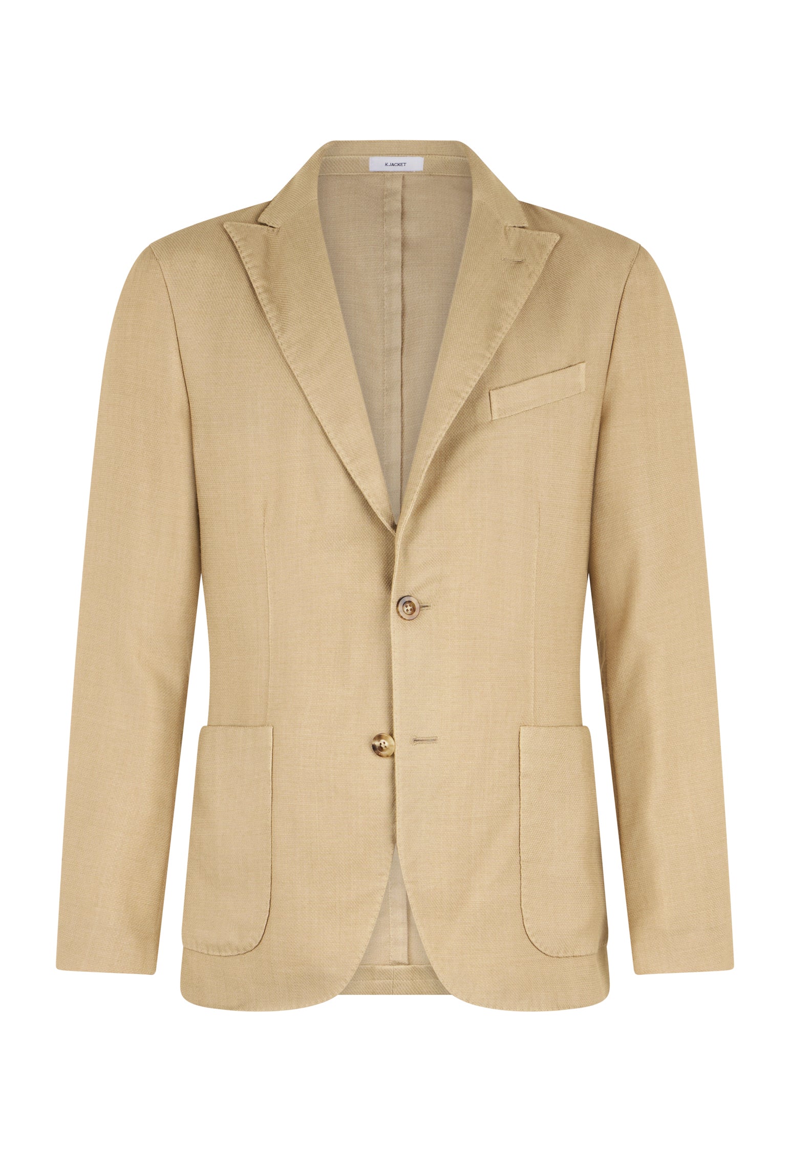 Garment-dyed honeycomb wool K-Jacket | Boglioli® – BoglioliMilano