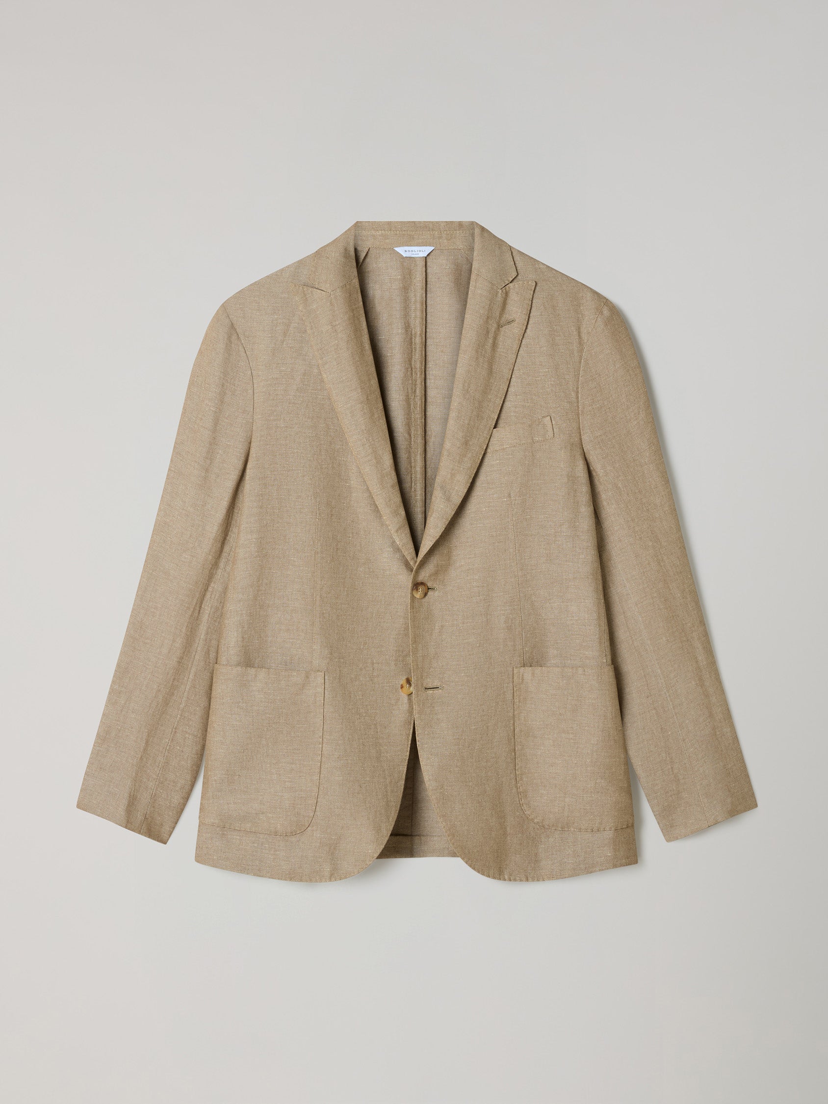 Linen, cashmere and silk K-Jacket | Boglioli® – BoglioliMilano