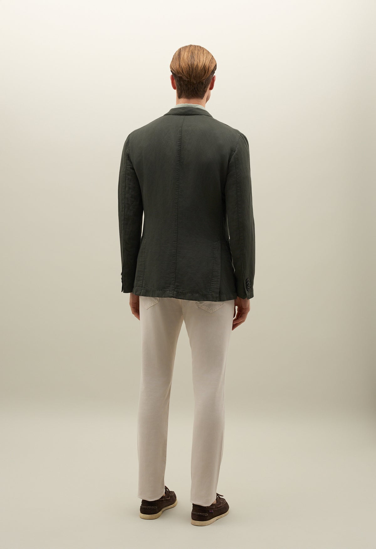 K Jacket Riendonut Cotton and linen satin K-Jacket | Boglioli® – BoglioliMilano