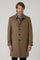 Cappotto Duster in lana beige