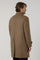 Cappotto Duster in lana beige