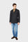 Green Virgin wool Field padded jacket