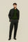 Green Flannel Padded Field Jacket 