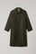 Cappotto Loden in lana con piega posteriore verde