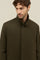 Green Wool Felt Loden Coat