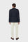 Blue Virgin wool Field jacket