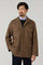 Brown Garment Dyed Wool Field Jacket