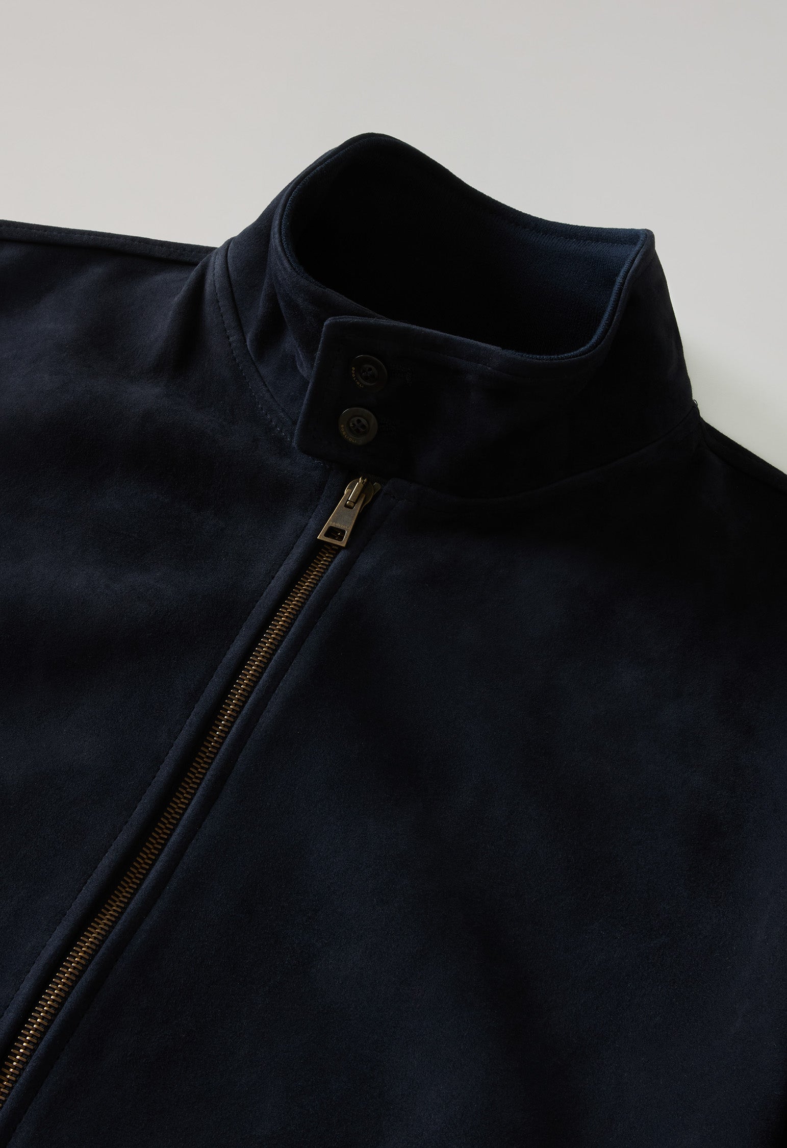Blue Suede bomber jacket | Boglioli® – BoglioliMilano