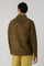Dunkelkhaki Veloursleder-Arbeiterjacke
