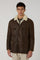 Brown Shearling Sahariana
