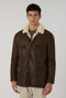 Brown Shearling Sahariana