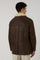Brown Shearling Sahariana