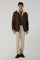 Brown Shearling Sahariana