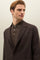 Brown Wool Cashmere Over Jacket