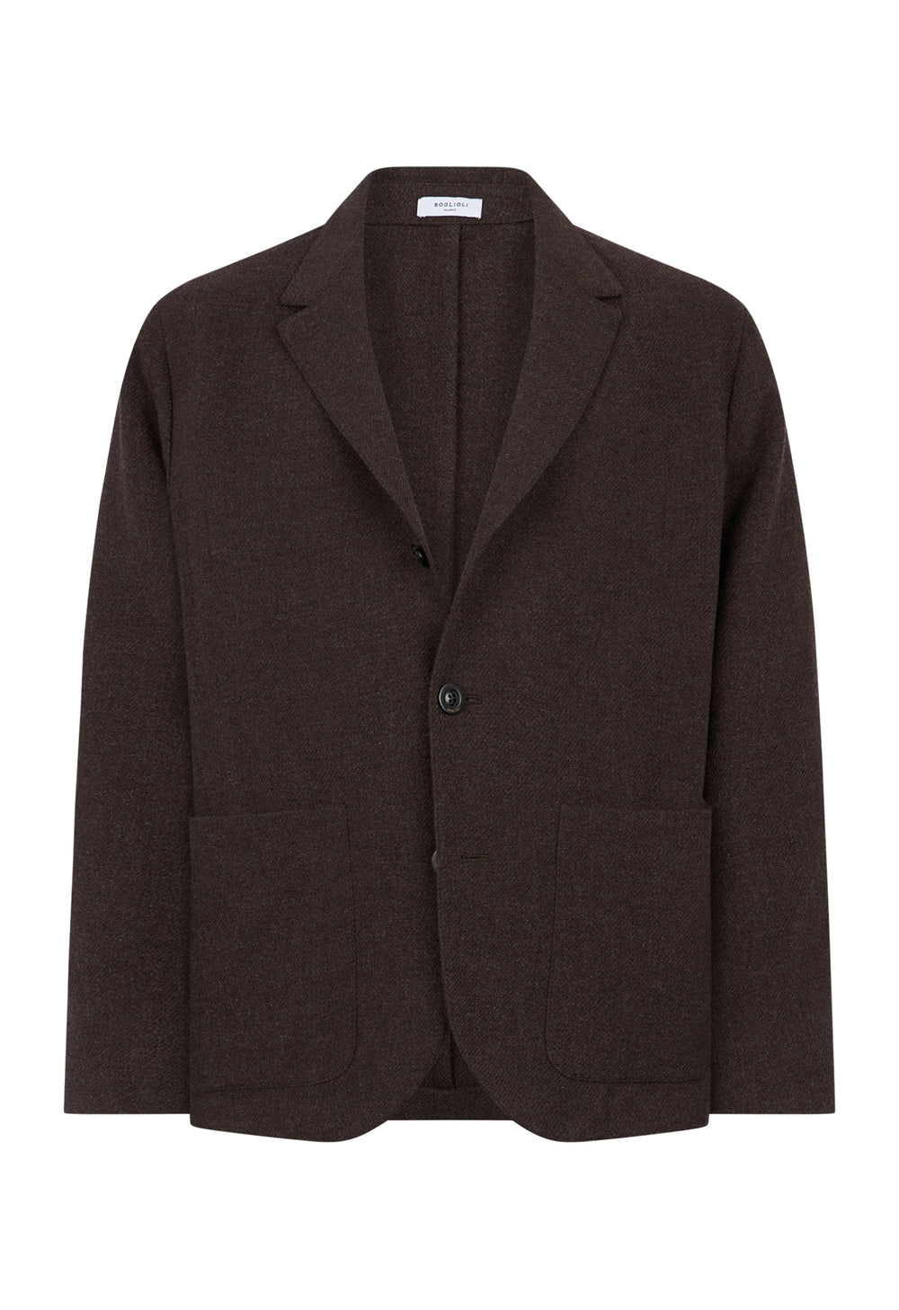 Brown Wool Cashmere Over Jacket
